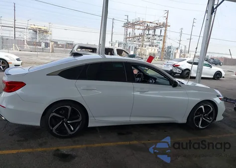 2022 Honda Accord Sport из США, поврежденный, VIN 1HGCV1F37NA115610